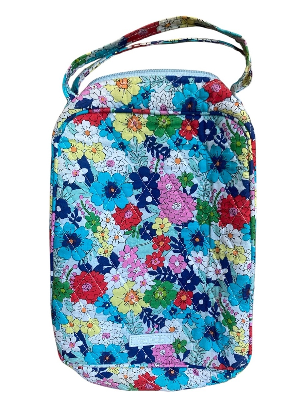 Vera Bradley Lunch Bunch Lunch Snack Bag In Far Out Floral Print Travel Makeup